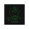 Kiddale 307 pegatinas de pared brillantes brillantes en