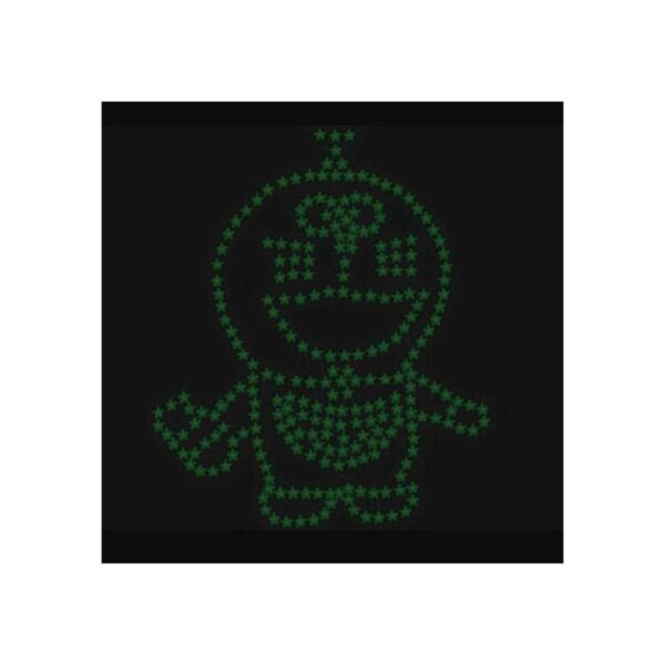 Kiddale 307 pegatinas de pared brillantes brillantes en
