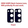 LNONLS 2 unidades OEM original trasera trasera lente de_4