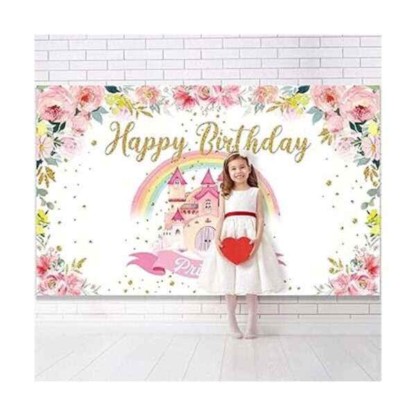 Telón de fondo de fiesta de cumpleaños de princesa_5