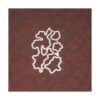Arbuya DIY Flores Hojas Frase Sentiment Decorativo Claro