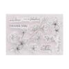 Arbuya DIY Flores Hojas Frase Sentiment Decorativo Claro