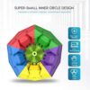 Coogam Qiyi Megaminx Cubo esculpido sin etiquetas 3x3_4