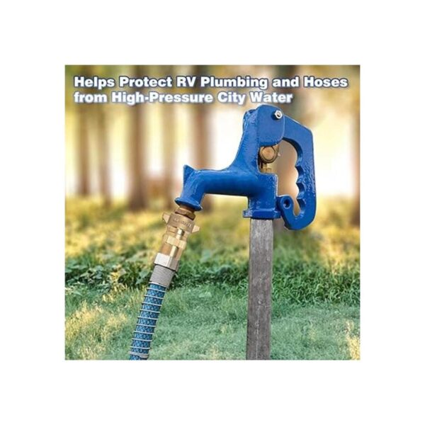 Hourleey Regulador de presión de agua de latón sin plomo_5