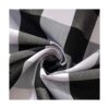 Annlaite Buffalo Checker Farmhouse Cenefa de cortina de