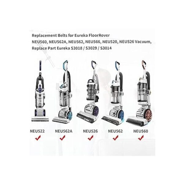 KEEPOW Correas de repuesto para Eureka FloorRover NEU560_2