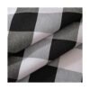Annlaite Buffalo Checker Farmhouse Cenefa de cortina de
