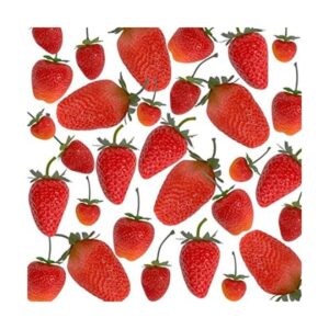 Happy Trees 30 piezas de fresas artificiales de varios