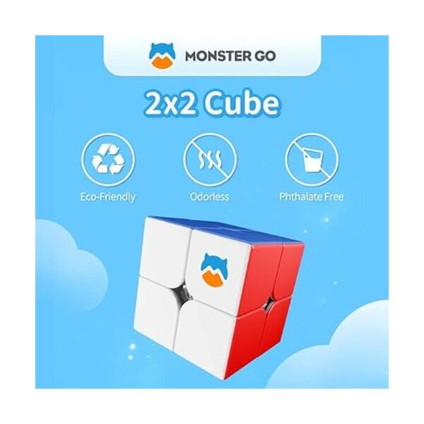 Monster Go 251 rompecabezas de alta calidad 2 x 2 de_2
