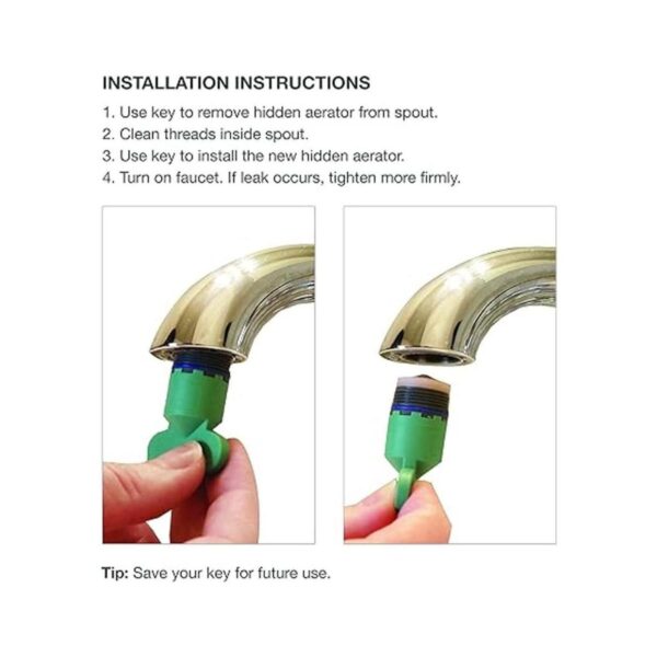 Llave de extracción de llave aireadora de caché varios