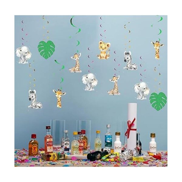 Fenghu 12PCS Girl Wild One Hanging Swirls Ceiling_5