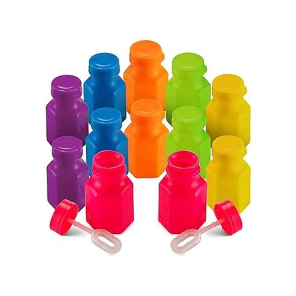 Mini burbujas de fiesta de neón para niños paquete de 12_2