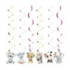 Fenghu 12PCS Girl Wild One Hanging Swirls Ceiling_3