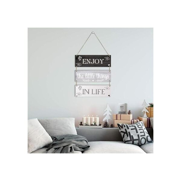 Jetec Enjoy The Little Things in Life Letrero de pared