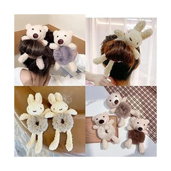 Lindo Animal Scrunchies para accesorios de pelo Scrunchies_5