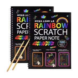 MEMX Libros de arte para niños 2 unidades de papel de_1