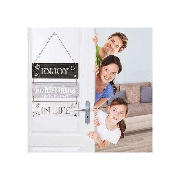 Jetec Enjoy The Little Things in Life Letrero de pared