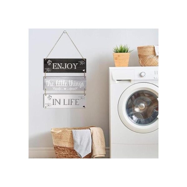 Jetec Enjoy The Little Things in Life Letrero de pared