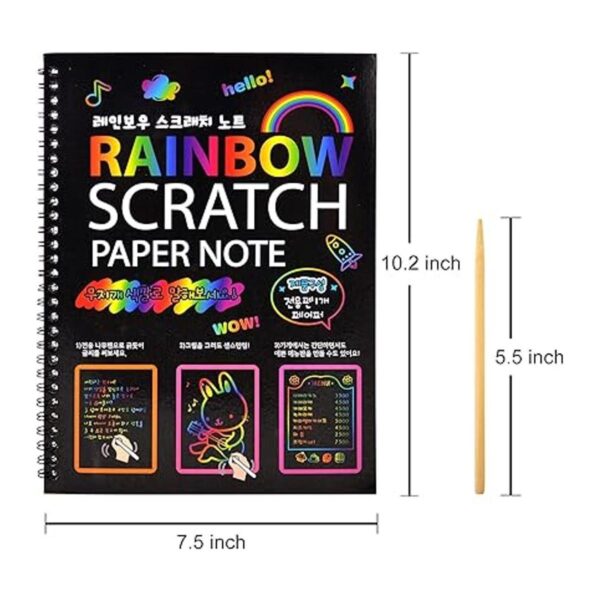 MEMX Libros de arte para niños 2 unidades de papel de_6