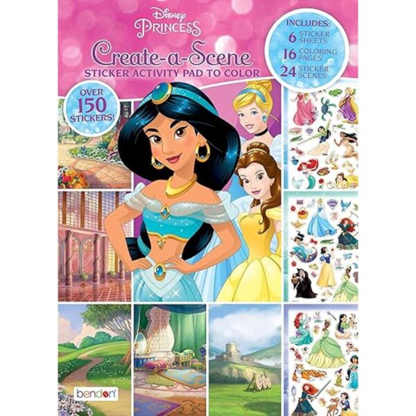 Disney Princess CreateAScene 45650 Adhesivo para_1