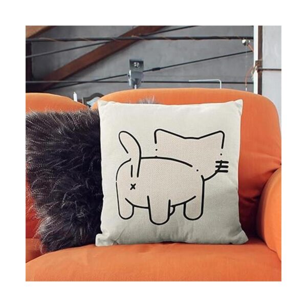 Funda de almohada divertida para gatos regalo para_2