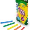 Crayola Lápices de colores sin madera 12 colores_4