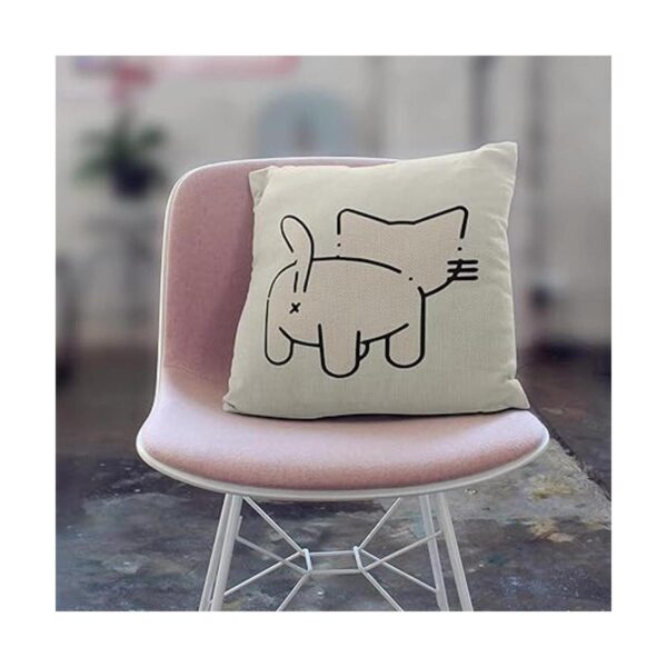 Funda de almohada divertida para gatos regalo para_3