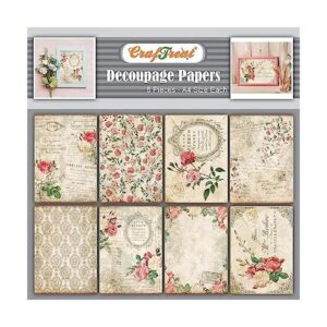 CrafTreat Papel de decoupage francés para manualidades_1