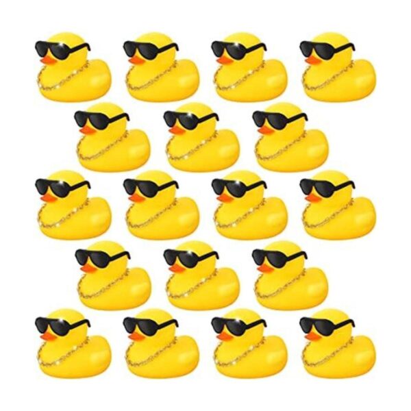 Mini patos de goma para baby shower pequeños patos de_1