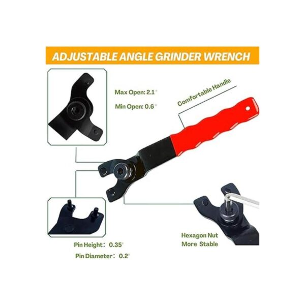 Llave de amoladora angular llave inglesa molinillo de