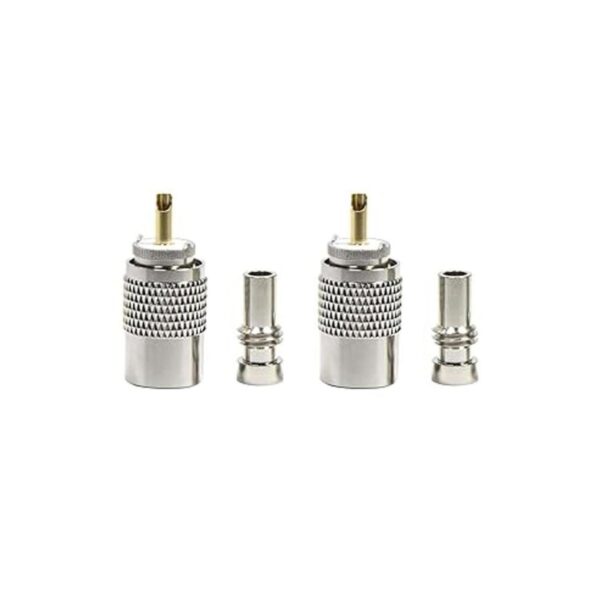Conectores coaxiales PL259 paquete de 2 conectores_2