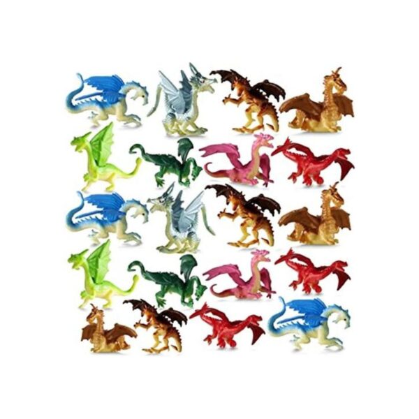 Mini figuras de juguete de dragón paquete de 36_1