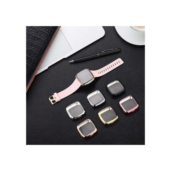 Mugust Protector de pantalla compatible con Fitbit Versa_3