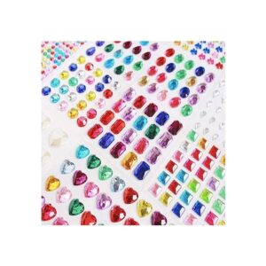 Más de 3800 calcomanías de gemas de diamantes de imitación