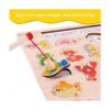 NASHRIO Juego de pesca magnético de madera para niños_3