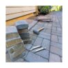 4 piezas de herramientas de pavimentación de acero