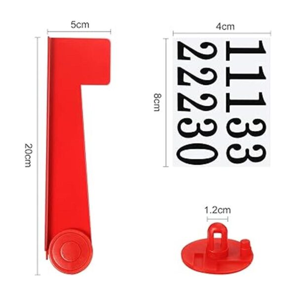 Kit de bandera de repuesto para buzón de correo de correo