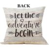Manchengzi Lets go on an Adventure Happy Camper Funda de