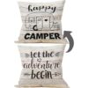 Manchengzi Lets go on an Adventure Happy Camper Funda de