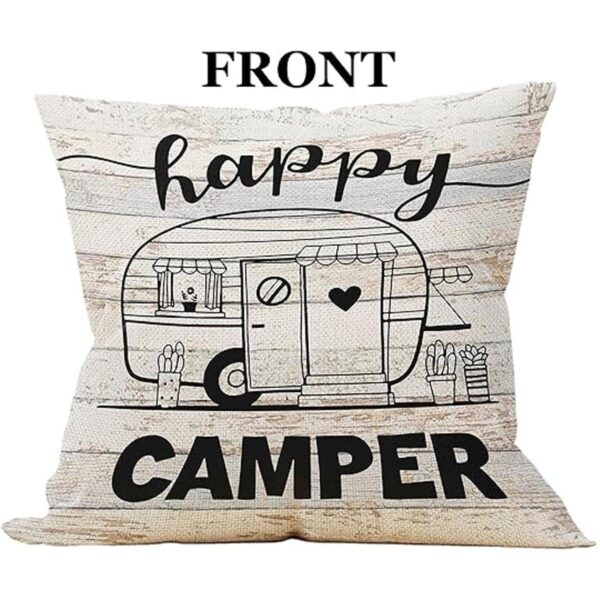 Manchengzi Lets go on an Adventure Happy Camper Funda de