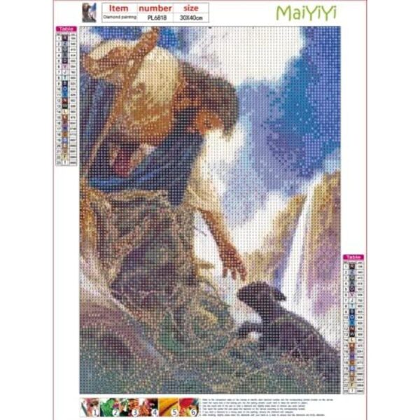 MaiYiYi Pintura de diamante 5D para manualidades con