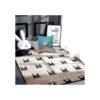 HOSNYE Funda de almohada para piscina algodón lino_4