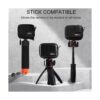 FitStill Mini estuche de transporte negro para GoPro Hero