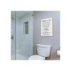 Letreros de baño divertidos para decoración de baño