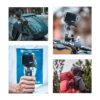 FitStill Mini estuche de transporte negro para GoPro Hero