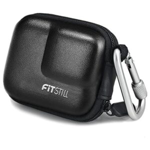 FitStill Mini estuche de transporte negro para GoPro Hero