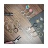 Juego de 360 anillos de llavero que incluye 60 anillos de_5