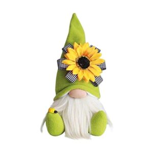 DYHG Gnomo de jardín de girasol gnomos de abejorro_1