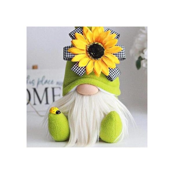 DYHG Gnomo de jardín de girasol gnomos de abejorro_2