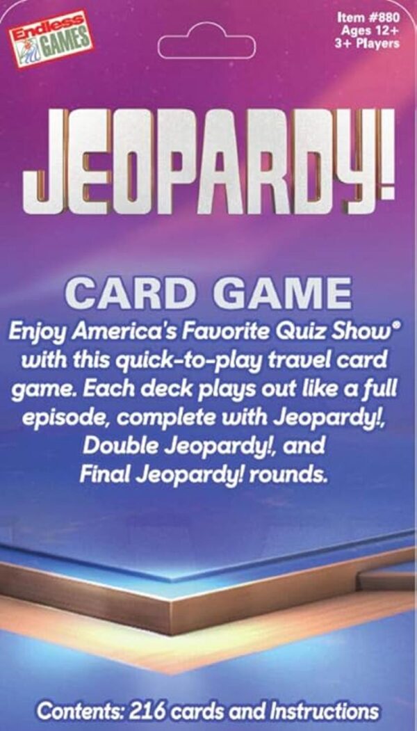 Juego de cartas Jeopardy Competencia de preguntas de_2